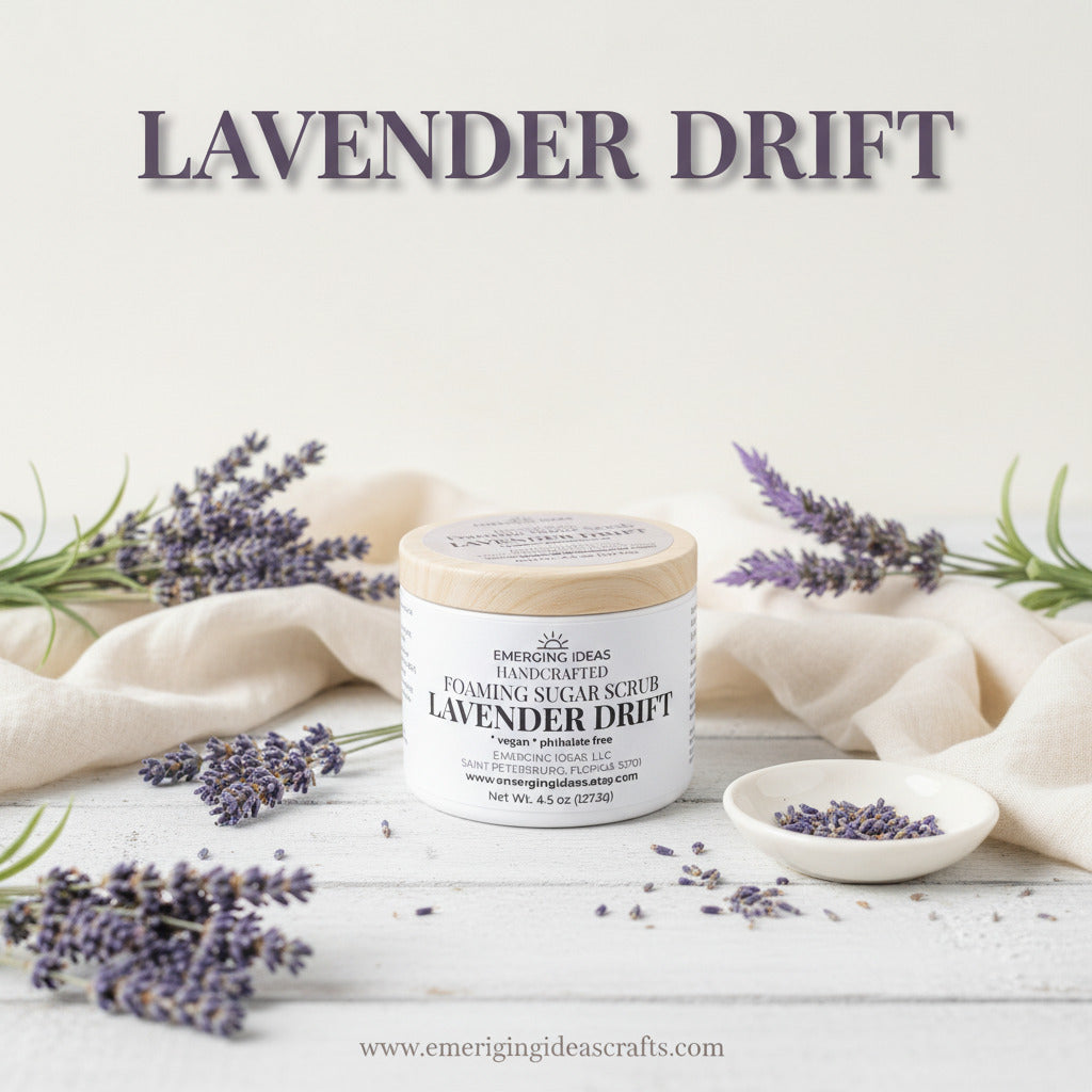 LAVENDER DRIFT FOAMING SUGAR BODY SCRUB