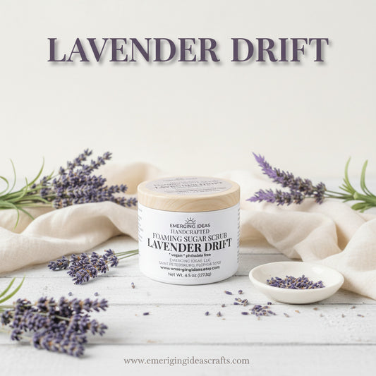 LAVENDER DRIFT FOAMING SUGAR BODY SCRUB
