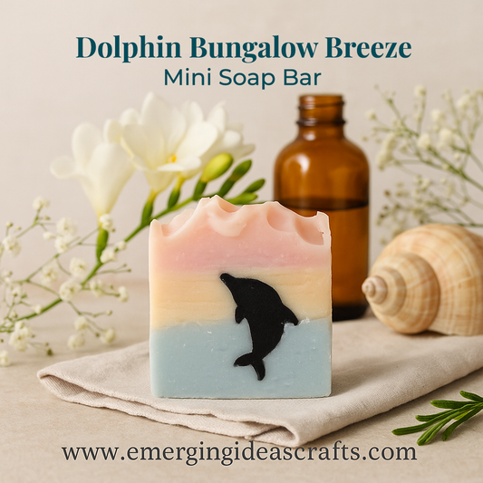 Dolphin Bungalow Breeze Mini Soap Bar