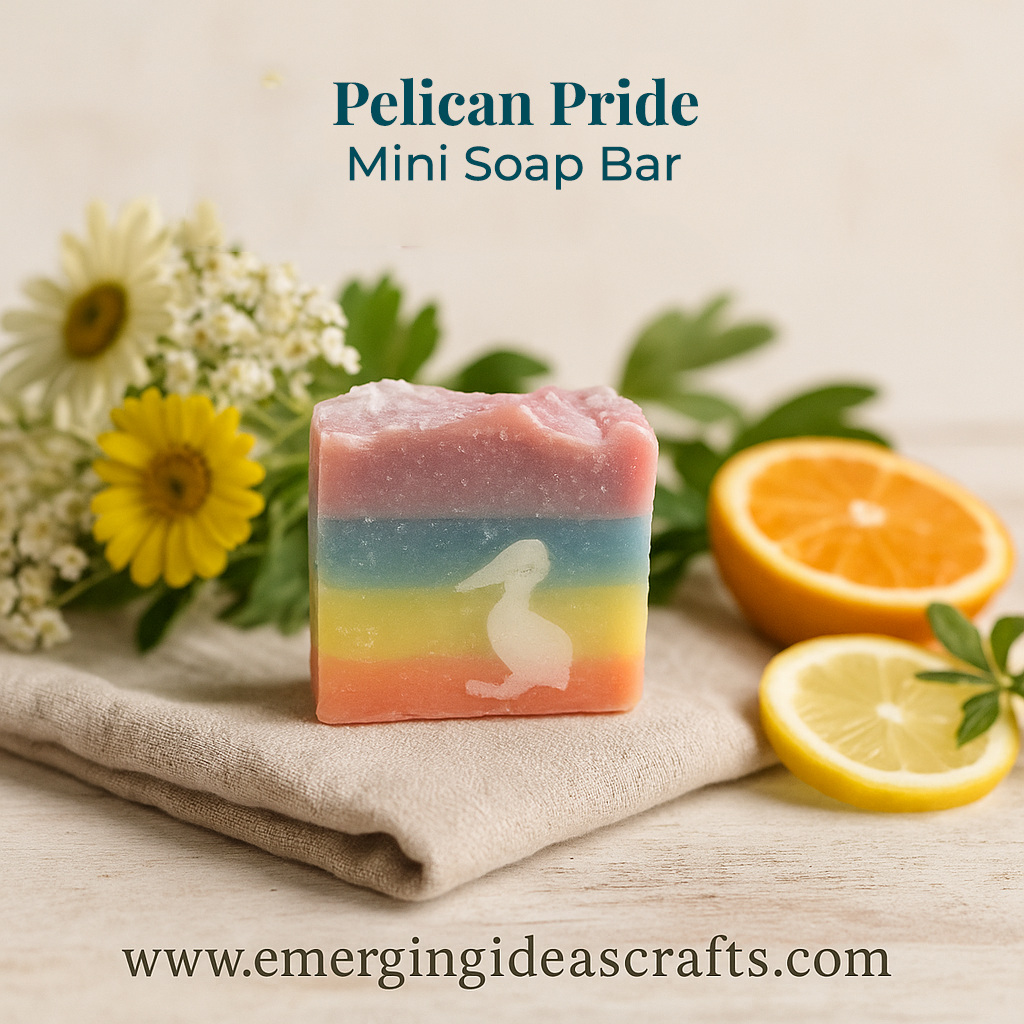 Pelican Pride Mini Soap Bar