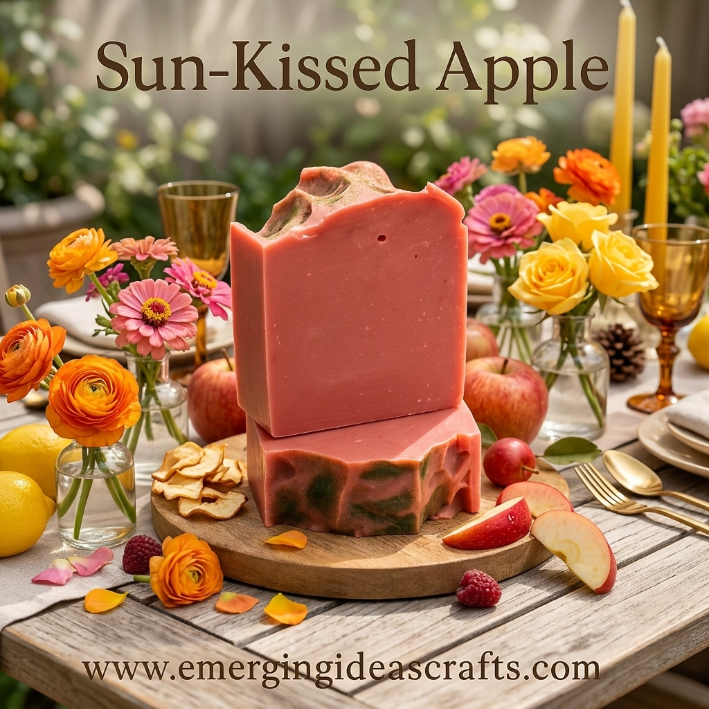 Sun-Kissed Apple Soap Bar